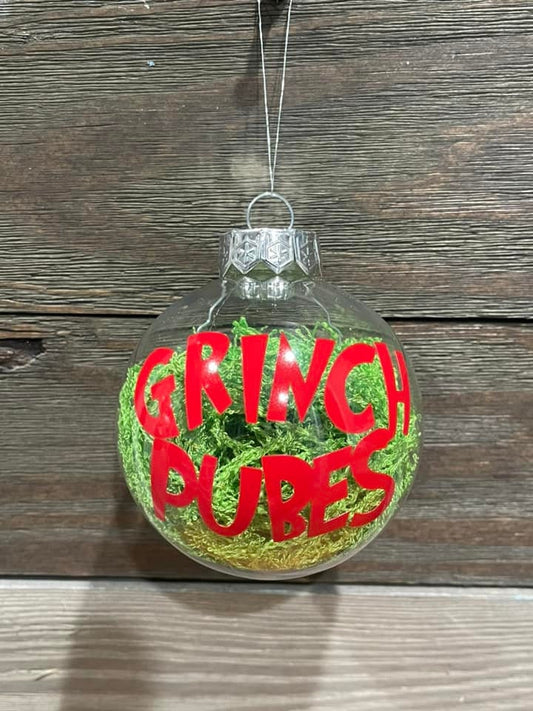 Grinch Pubes Ornament – Funny Christmas Gag Gift for Adults or White Elephant